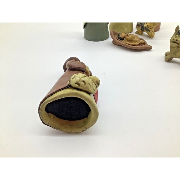 Unique Vintage Nativity,10 Pieces - Picture 4 of 12